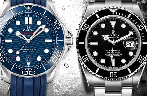 omega seamaster chronometer vs rolex submariner|rolex vs omega seamaster review.